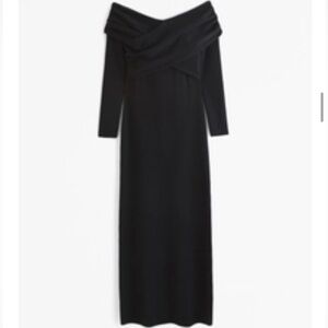 Abercrombie & Fitch off shoulder sweater dress